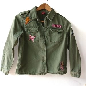 GIRL'S MILITARY JACKET SIZE 10/12